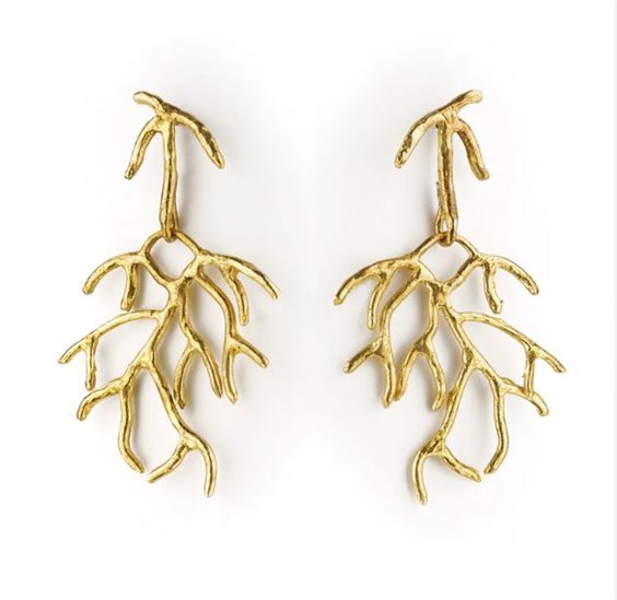 Pendientes Giulia Barela Jewelry Mujer in Bronce A2718 - A2718